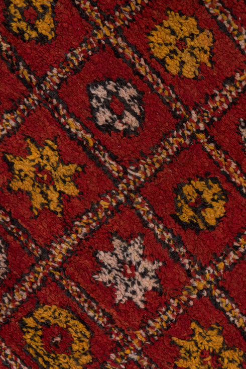 Vintage Moroccan Runner Rug (3' x 16')